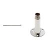 Shakespeare 4700-1 1' Heavy-Duty Stainless Steel Extension Mast & 4365 Marine Straight Mount, Beige, 4 inch view 1