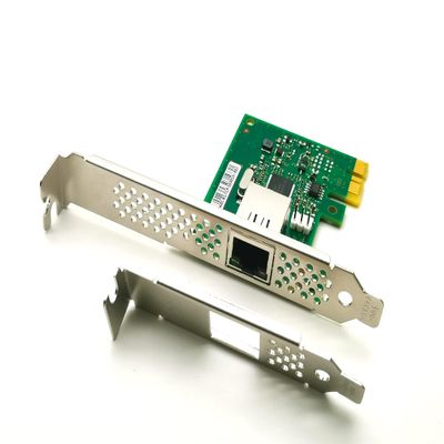 1.25Gb PCIe x1 Converged Ethernet Network Card, Single Copper RJ45 Port LAN Card Gigabit NIC with Intel I210-AT Chipset Server Support Windows Server/Windows/Linux/Vmware ESXI