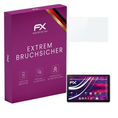 atFoliX Plastic Glass Protective Film compatible with Acer Iconia Tab P10, 9H Hybrid-Glass FX Screen Protector