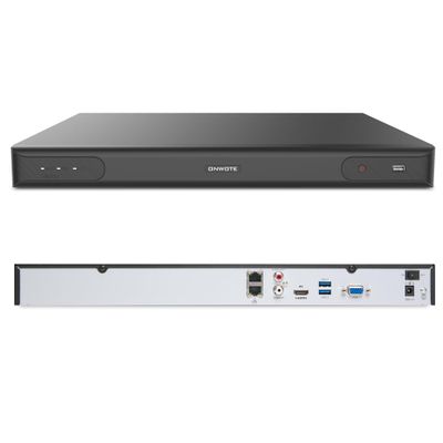 ONWOTE 6K 12MP 32 Channel NVR, Smart ACU Search, 4 SATA Support 40TB, Only Work with ONWOTE 12MP/ 4K 8MP/ 6MP/ 5MP PoE IP Cameras, 32CH Security Recorder Work with PoE Switch (No HDD Included)