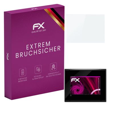 atFoliX Plastic Glass Protective Film compatible with Mercury Marine VesselView 502, 9H Hybrid-Glass FX Screen Protector