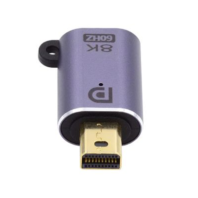 cablecc 8K 60hz Mini DisplayPort 1.4 to Mini DP Male to Female Adapter Ultra-HD UHD 4K 144hz 7680 * 4320 for Video PC Laptop Monitor
