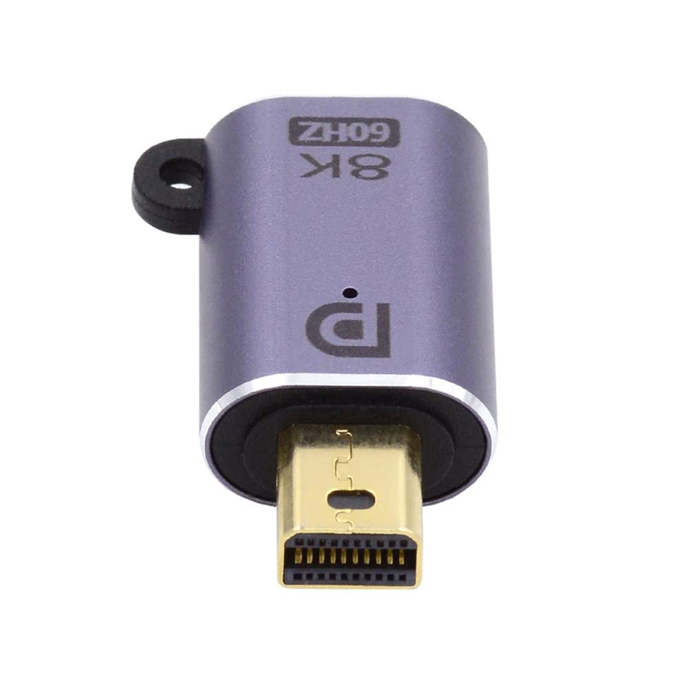 cablecc 8K 60hz Mini DisplayPort 1.4 to Mini DP Male to Female Adapter Ultra-HD UHD 4K 144hz 7680 * 4320 for Video PC Laptop Monitor
