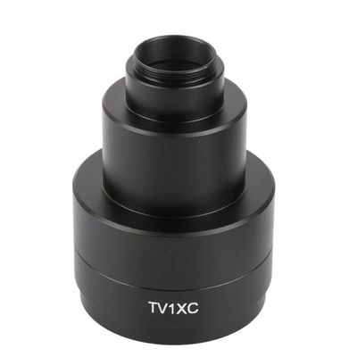 1X C-Mount Trinocular Microscope Camera Adapter 42mm Microscope Mounting Interface 25mm Microscope Camera Interface
