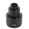 1X C-Mount Trinocular Microscope Camera Adapter 42mm Microscope Mounting Interface 25mm Microscope Camera Interface view 1