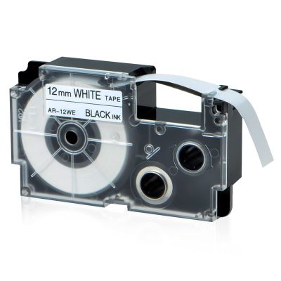 USUPERINK 40 Pack Compatible for XR-12WE XR-12WE2S Black on White 12mm Label IT Tape Cartridge for KL-G2 KL-60 KL-100 KL-120 KL-750 KL-780 KL-7000 EZ Label Printer