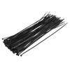 LJFMDLN 100pcs Cable Zip Ties 250mmx2.8mm Self-Locking Nylon Tie Wraps Black view 1