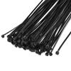 LJFMDLN 100pcs Cable Zip Ties 250mmx2.8mm Self-Locking Nylon Tie Wraps Black view 3