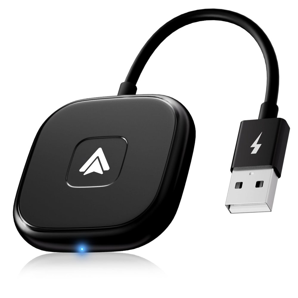 Android Auto Wireless Adapter for Wired Android Auto Cars Converts Wired to Wireless - Easy Setup Plug & Play Seamless Connection Stable and Fast