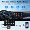 Android Auto Wireless Adapter for Wired Android Auto Cars Converts Wired to Wireless - Easy Setup Plug & Play Seamless Connection Stable and Fast view 2