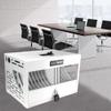 16 Bay Charging Cabinet for Laptop,Chromebook, Locking Charging Station (White) view 2