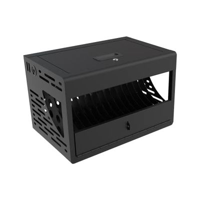 16 Bay Charging Cabinet for Laptop,Chromebook, Locking Charging Station (Black)