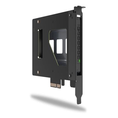 ICY DOCK U.2 / U.3 NVMe PCIe 4.0 Removable SSD (7mm) Mobile Rack Adapter Card Enclosure for PCIe Expansion Slot | ExpressSlot MB111VP-B
