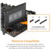 ICY DOCK U.2 / U.3 NVMe PCIe 4.0 Removable SSD (7mm) Mobile Rack Adapter Card Enclosure for PCIe Expansion Slot | ExpressSlot MB111VP-B view 3