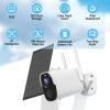Rraycom Solar Camera Security Outdoor, Solar Powered WiFi System Surveillance Camera with 2K Color Night Vision, 2 Way Talk, Spotlight & Siren, Compatible with Alexa, BW4PLUS-SP, BW4P-SP-W-4PC view 2