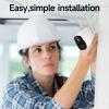Rraycom Solar Camera Security Outdoor, Solar Powered WiFi System Surveillance Camera with 2K Color Night Vision, 2 Way Talk, Spotlight & Siren, Compatible with Alexa, BW4PLUS-SP, BW4P-SP-W-4PC view 3