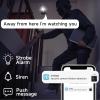 Rraycom Solar Camera Security Outdoor, Solar Powered WiFi System Surveillance Camera with 2K Color Night Vision, 2 Way Talk, Spotlight & Siren, Compatible with Alexa, BW4PLUS-SP, BW4P-SP-W-4PC view 4