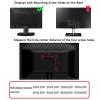 TV Wall Bracket TV Bracket Universal Mount Swivel TV Stand Wall LCD Monitor Hanger Universal Swivel Telescopic Adjustable (14-24inches,Silver) view 2