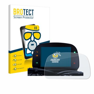 brotect Anti-Glare Glass Screen Protector Matte Compatible with Moto Morini Seiemmezzo TFT Display 5" 2022-2023 - Anti-Scratch 9H Protection Film