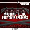 DS18 JL-TUBEUP Mounting Tube for Wakeboard Tower Speakers Compatible with Jeep Wrangler JLU (2018-2023) - Off Road Rear Speakers Bar Mount - Fits Inside Rear Roll Bar - Hard Tops Only view 2