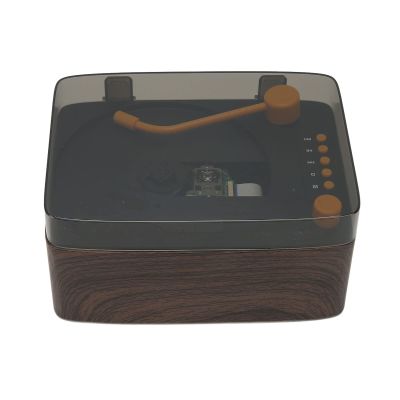 CD Player, Portable BT Music Player, Multifunctional Vintage Mini Rechargeable HiFi Speaker CD Player with Grade Pickup Head, for Home Car Travel