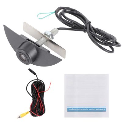 Front View Camera,Front View Monitoring 5W CCD Front View Camera High Definition 170 Wide Angle IP67 Compatible for