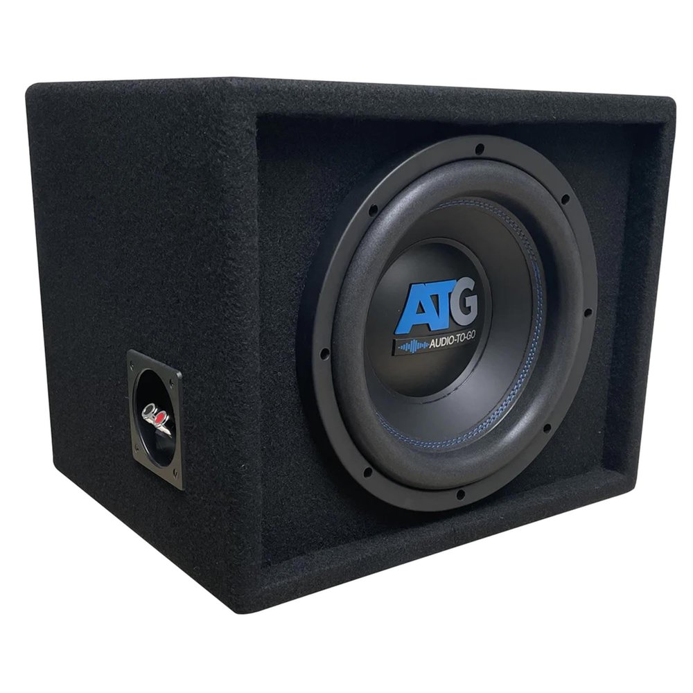 ATG Audio Single 10" Loaded Slot Ported Subwoofer Enclosure - ATG110LBX