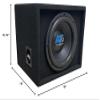 ATG Audio Single 10" Loaded Slot Ported Subwoofer Enclosure - ATG110LBX view 4