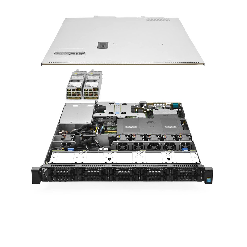 Dell PowerEdge R430 Server 2X E5-2690v4 2.60Ghz 28-Core 192GB S130 (Renewed)
