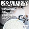 Dishwasher Salt, Natural Water Softener, Food Grade Coarse Sea Salt Compatible with Miele, Thermador, Whirlpool, & Bosch Dishwasher, 30 oz Bag view 2