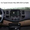 Car Stereo Android 12 for Toyota Fortuner Hilux 2004-2014 9 Inch Touch Screen Car Radios Mp5 Player, with Bluetooth Hands-Free SWC GPS Navi USB view 3