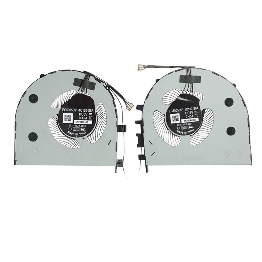 Laptop CPU GPU Cooling Fan for Lenovo ThinkPad X1 Extreme 3rd Gen P1 Gen 3 EG50050S1-1C120-S9A EG50050S1-1C130-S9A DC5V New