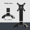 Monitor Desktop Mounting Bracket Monitor Arm Single Monitor Stand Desk Mount Monitor Stand, Adjustable Height and 360 Rotating Screen Desktop TV and Monitor Base, Suitable for 14"-27" Screen Computer view 3