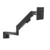 Monitor Desktop Mounting Bracket Monitor Arm 10"-32" Monitor Wall Bracket Adjustable Gas Spring Monitor Mount Stand 10"-16" Wall-Mounted Laptop Stand, Hold Up to 19.8lbs, Black Computer Monitor Stand view 1