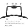 Monitor Desktop Mounting Bracket Monitor Arm Dual Monitor Stand Aluminum Alloy Double Gas Spring Arm Desk Mount Stand 17"-32"Monitor Mount Stand with C Clamp,VESA Mount 75/100mm Computer Monitor Stand view 3
