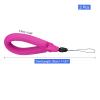 PATIKIL Floating Wrist Straps, 2Pcs 2Pcs Neoprene Waterproof Lightweight 250g Buoyancy Wristband Strap for Underwater Camera Swimming Snorkeling, Rose Red view 2