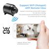 Flashstar Mini WiFi Camera 1080P HD - Night Vision Included, Motion Detection Remote Monitoring 160 Wide Angle Micro Monitor for Home Office Warehouse Store (3PCS) view 2