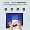 TouchWo 18.5 inch Touchscreen Industrial Computer Monitor, Wall Mountable WiFi & BT Smart Board for Office & Classroom, 1080P Display, Win-10 Pro, Core i5, 4GB RAM & 128G SSD view 2
