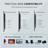 TouchWo 18.5 inch Touchscreen Industrial Computer Monitor, Wall Mountable WiFi & BT Smart Board for Office & Classroom, 1080P Display, Win-10 Pro, Core i5, 4GB RAM & 128G SSD view 3