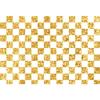 DORCEV 10x8ft White and Gold Checkers Banner Backdrop Chess Board Theme Checkerboard Grid Background for Photography Racing Checker Texture Cosplay Party Kids Birthday Party Supplies Studio Props view 3