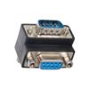 chenyang RS-232 Connectors,EIA RS-232 D-Sub 9Pin Male to Female 90 Degree UP Angled Gender Changer Extension Adapter for Monitor & Projector view 1
