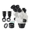 3.5X-90X Trinocular Stereo Microscope Lens Trinocular Industrial Microscope Lens 0.5X CTV Adapter Continuous Zoom Lens view 1