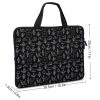 Origami Crane Paper Laptop Bag The Tote Bag Waterproof Business Briefcase Computer Carrying Case 15inch view 2