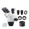 3.5X-90X Trinocular Stereo Microscope Lens Trinocular Industrial Microscope Lens 1/2 CTV Adapter Continuous Zoom Lens view 1