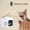 Retekess TR606 Tape Recorder Cassette Player TR630 CD Cassette Player Combo,MP3 Player Stereo Sound Bass Boost, Remote Control, Recorder, USB, Micro SD view 3