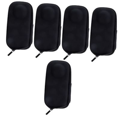 SOLUSTRE 5pcs Action Camera Storage Bag Pu Carrying Case for One x Lightweight Design Stylish Exterior Essential Accessory for Photographers and Videographers The Go