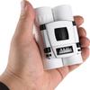 8x21 Compact Binoculars for Adults Teens, Mini Small Full Optical Binoculars for Bird Watching Opera Hiking Hunting Travel Concert (White) view 1