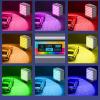 Full Color RGB Ambient Light, LED Video Conference Light, 24 Light Effects, Equipped with HD Display, Double Sided Magnetic Design, 2000mAh Battery view 3