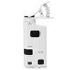 80-120X Adjustable Zoom LED Cell Phone Microscope Mini Smart Phone Lens Magnifier Magnifying Clamp for Skin Detection, Jewelry and Stamp Inspection view 2