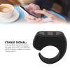 Page Turner, Bluetooth Remote Control Page Turner TikTok Remote Scrolling Ring Clicker, Video Scrolling Ring Camera Shutter Remote for Cell Phone (Black) view 3